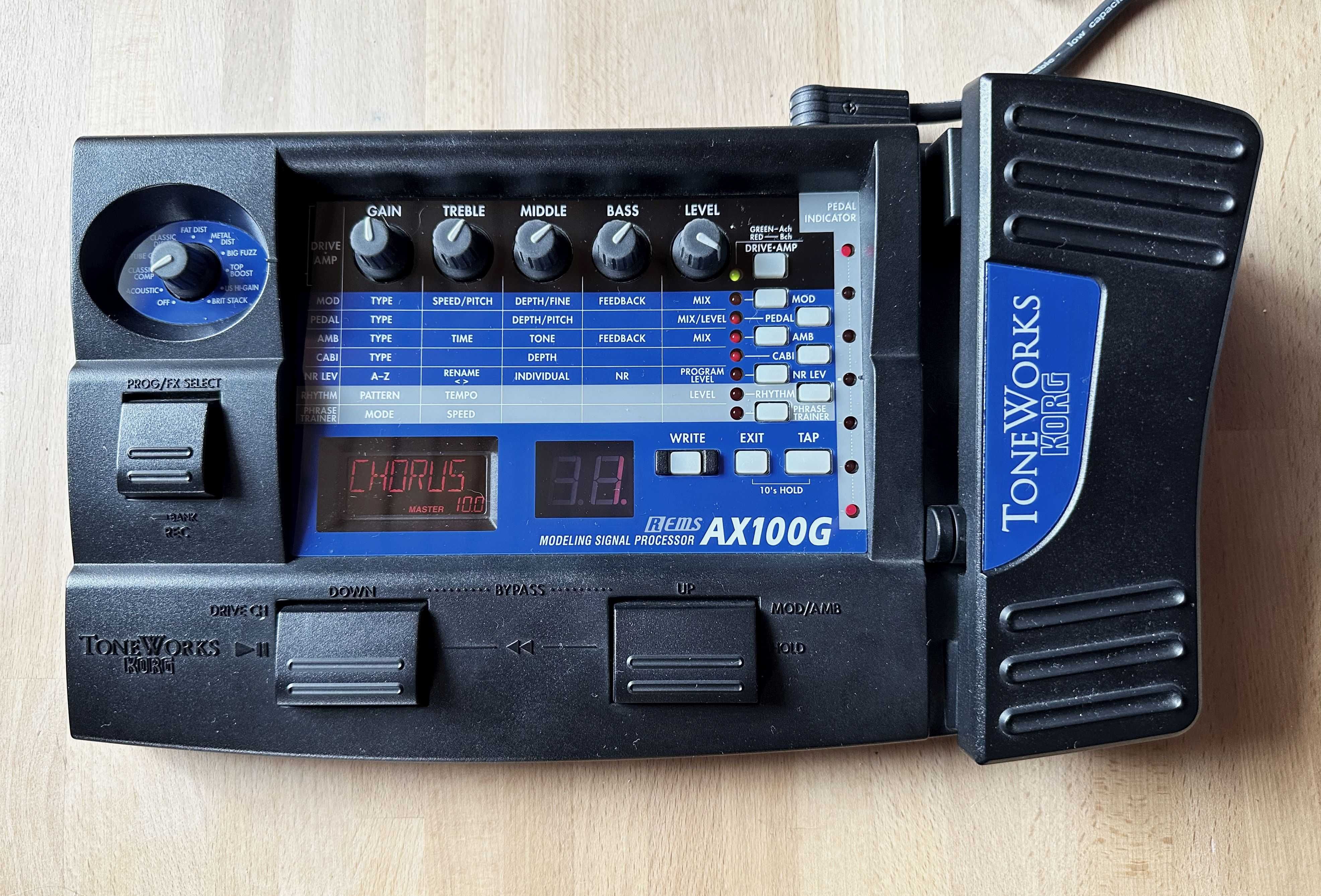 Multiefekt procesor KORG AX100G - Unikat stan idealny