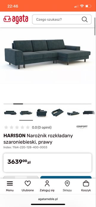 Kanapa Harison z Agata meble