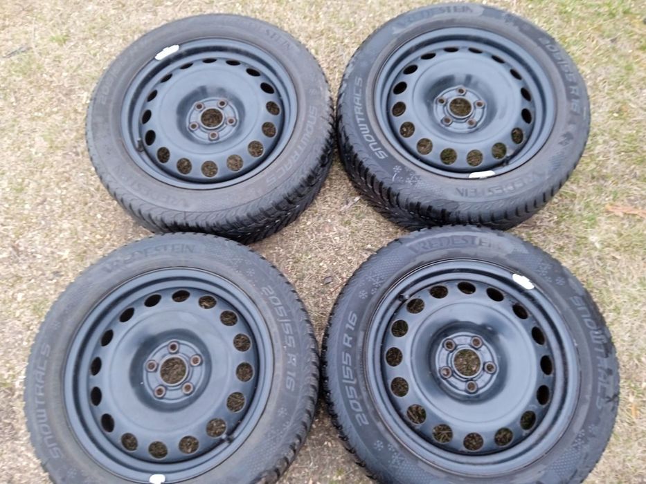 koła stalowe Felgi 5x100 VW Golf 4 New Beettle Skoda Octavia Audi A3 opony