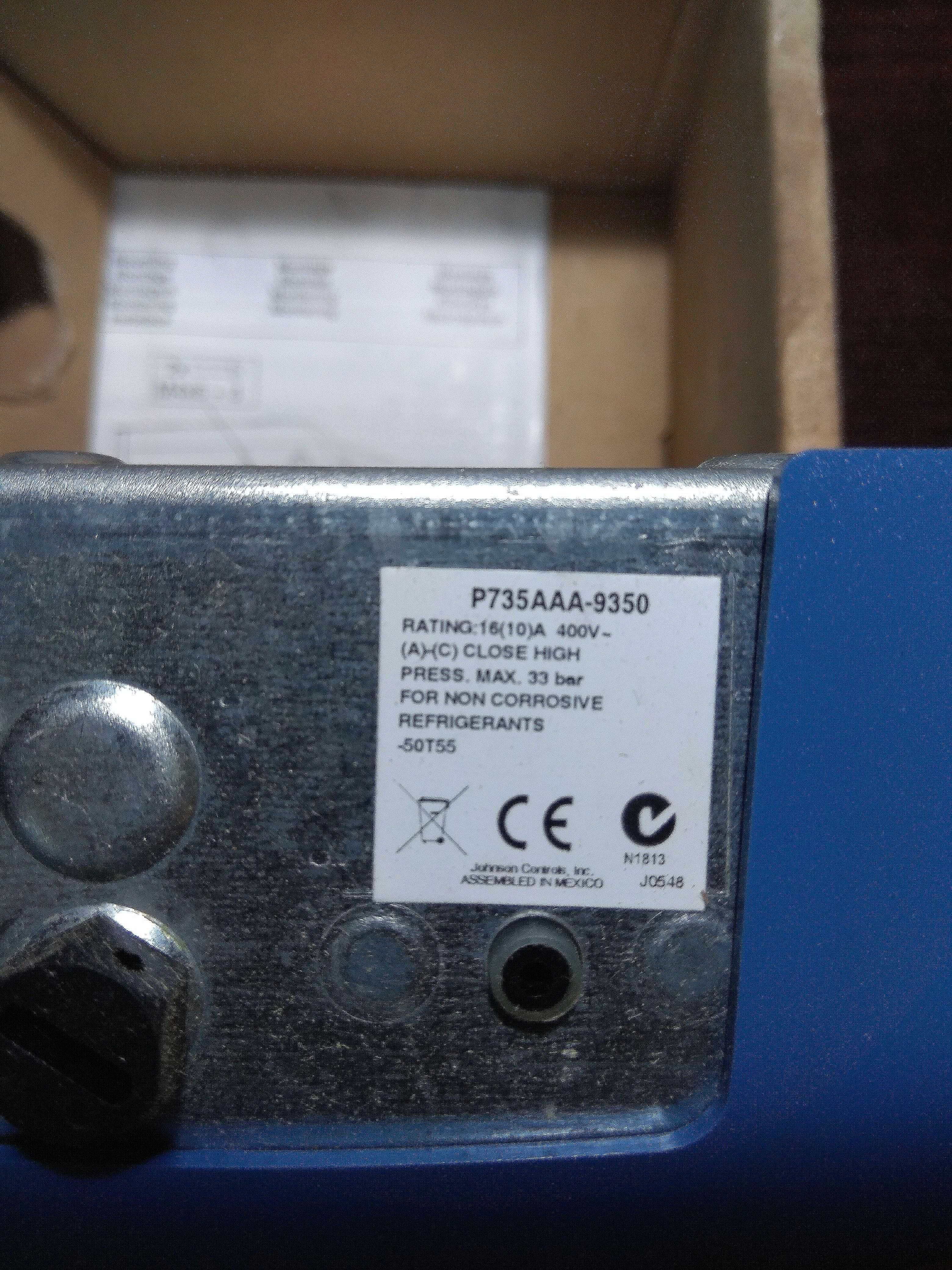 Regulator ciśnienia, Presostat Johnson Controls P735 (P735AAA-9350)