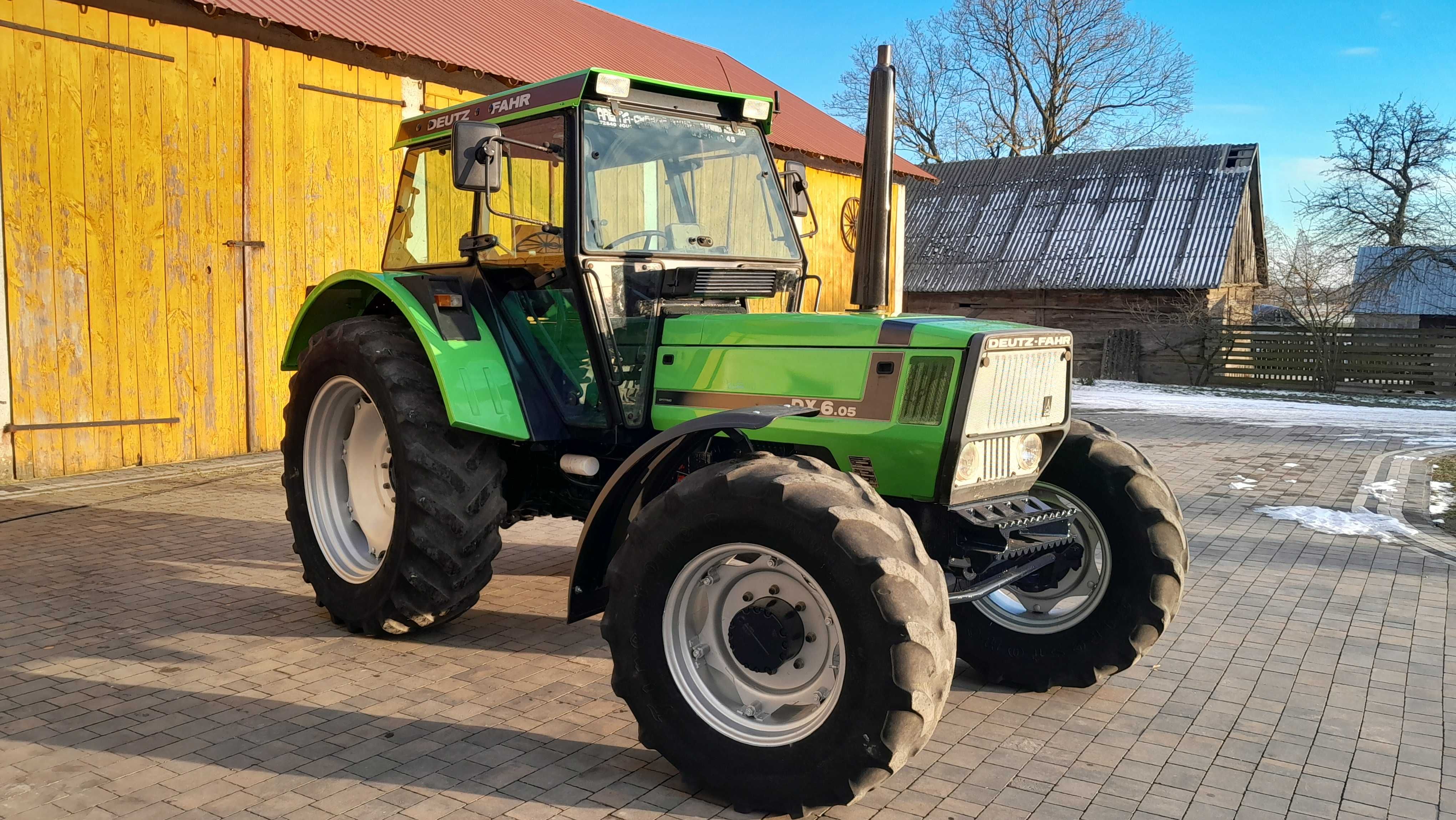 DEUTZ-FAHR DX6.05 SPROWADZONY (nie fendt John deere Renault Mf Claas)