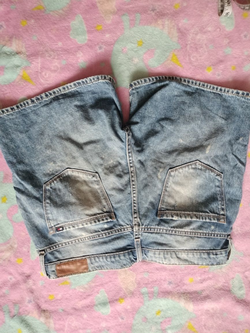 Spodenki damskie jeansowe Tommy Hilfiger