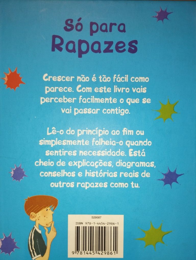 "Só para rapazes - O livro sobre a puberdade"