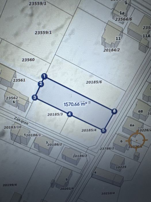 1557 mDzialka budowlana, uslugowo   mieszkalna  900 m do centrum Łomży