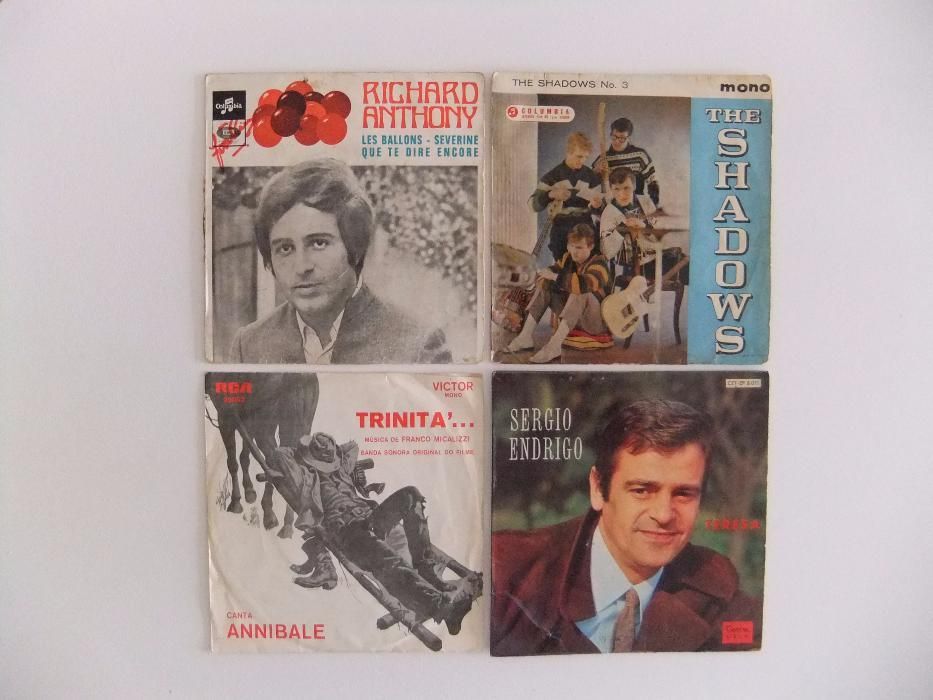 Lote de 36 discos EP´s vinil