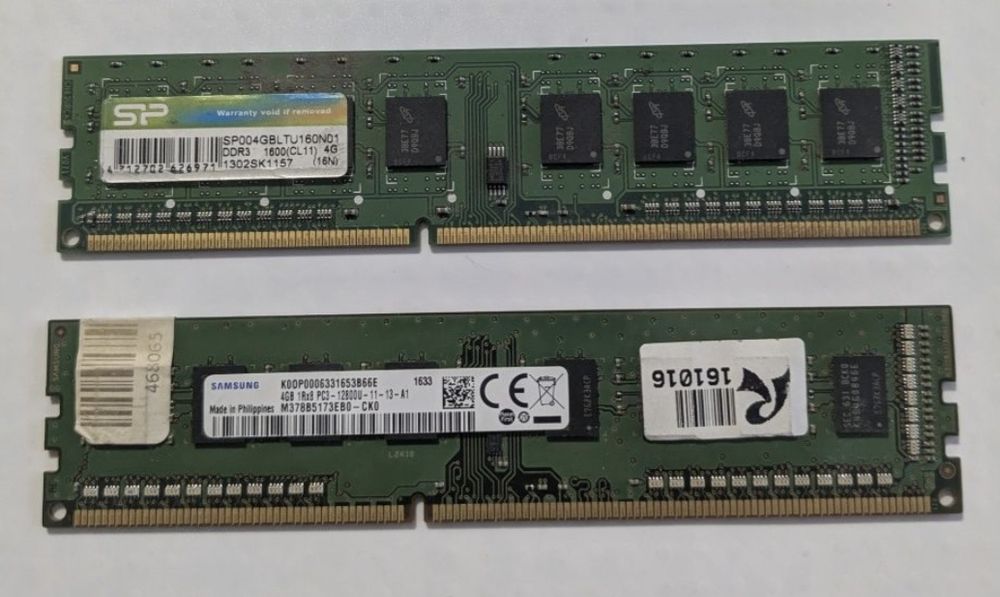 Оперативна пам'ять DDR 3 на 4 Gb