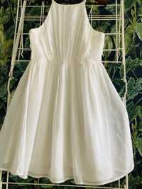 Biała letnia sukienka na ramiączkach rozmiar S
