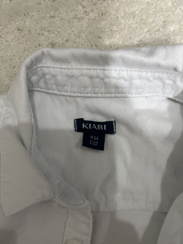 Camisa branca Baby KIABI