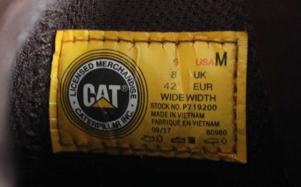 Ботинки CAT Caterpillar Thornberry Chelsea Оригінал Нат шкіра 42р