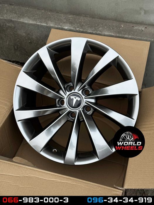 Новые Диски R18 5x114.3 Tesla Model 3 Model Y Perfomance
