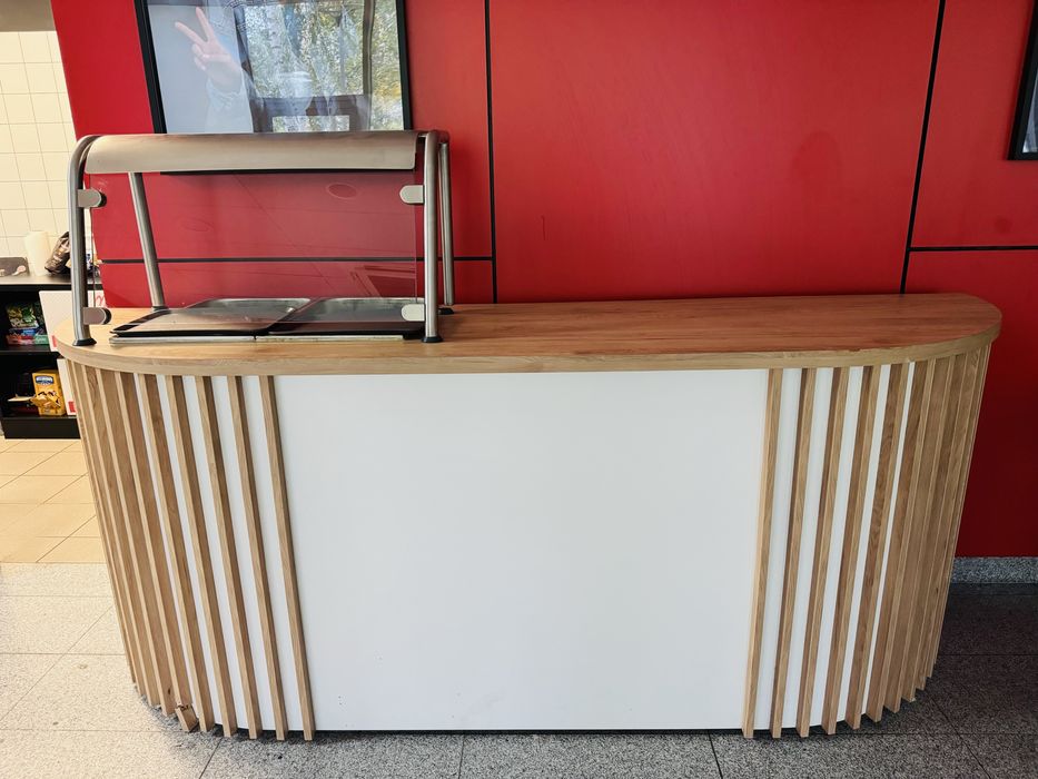 Lada bufetowa wraz z nadstawka grzewcza