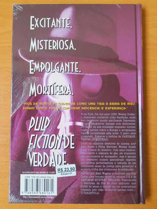 Sandman Teatro do Mistério - O Tarântula