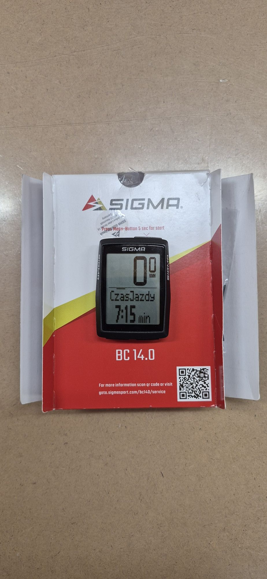 Licznik rowerowy Sigma BC 14.0 .