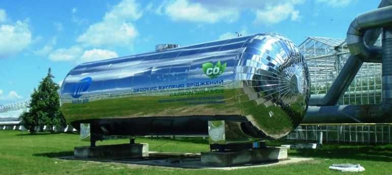 Кріогенні ємності та посудини для СО2 для теплиці Резервуари для газів