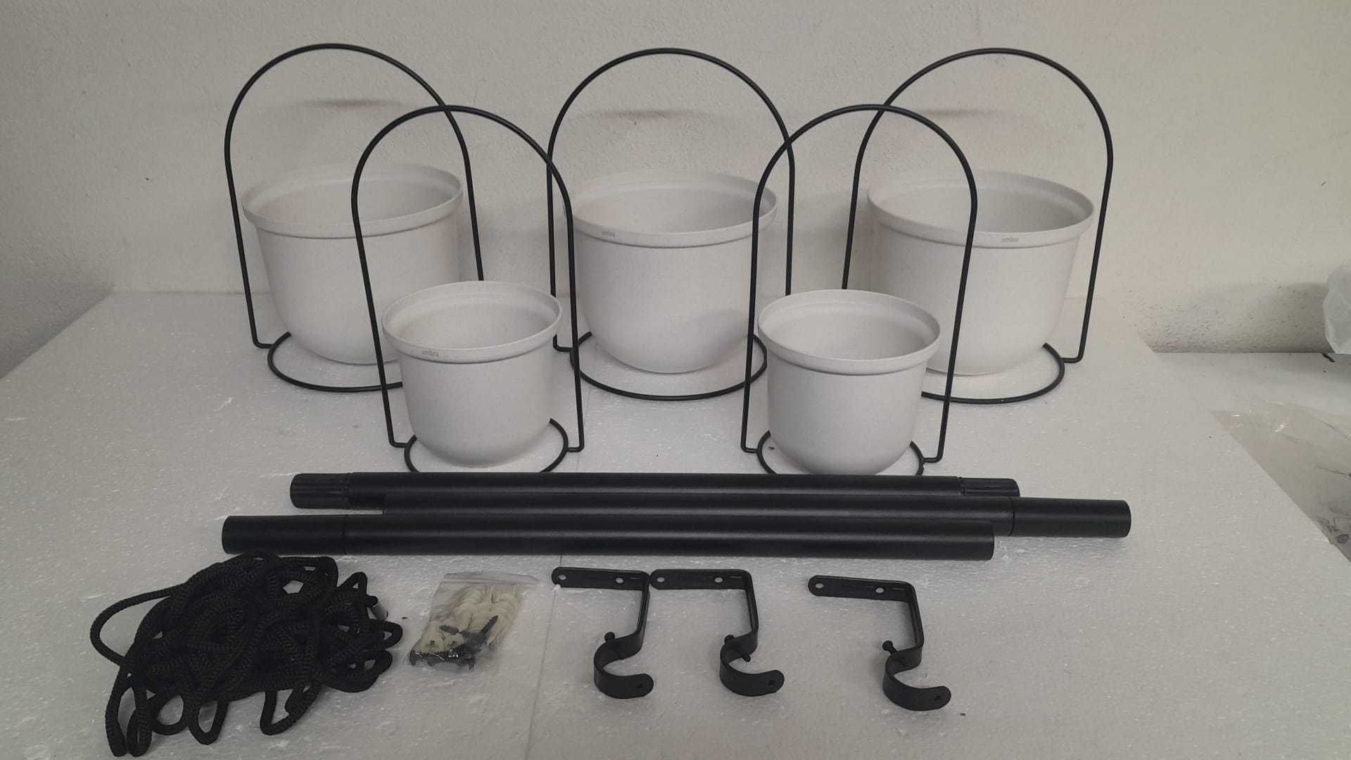 Kwietnik Triflora White 5 doniczek Umbra