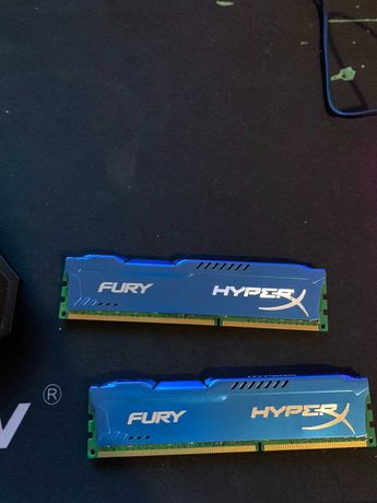 Оперативная память Hyperx Fury Blue DDR3 1600 16GB 2x8 AMD