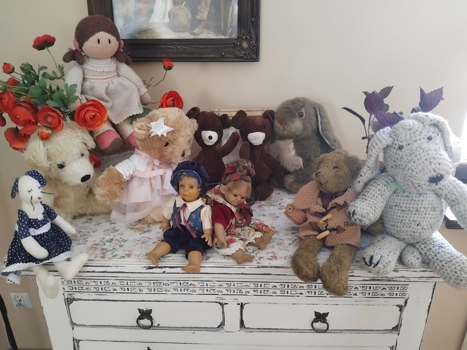 Pluszowe maskotki retro vintage kolekcjonerskie misie