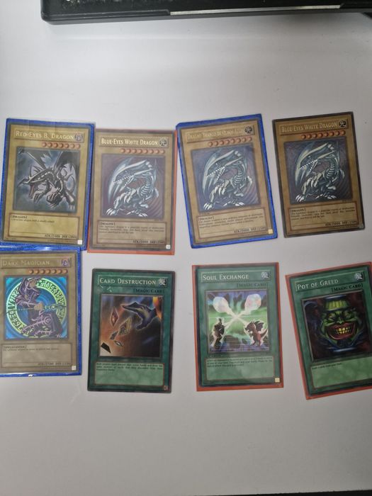 Cartas yu-gi-oh em óptimo estado