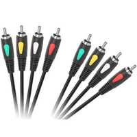 Kabel 4Rca-4Rca Chinch 1.0M Cabletech Eco-Line