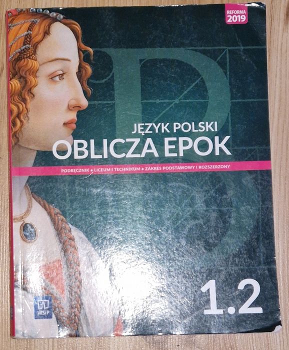Oblicza epok 1.2 język polski podstawowy i rozszerzony, wsip