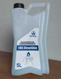ERG CleanSkin, uniwersalny płyn do dezynfekcji rąk i powierzchni 5L