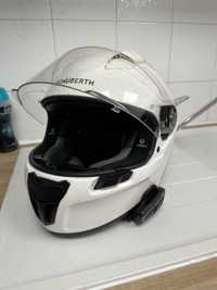 capacete schubert SR2 com intercomunicador