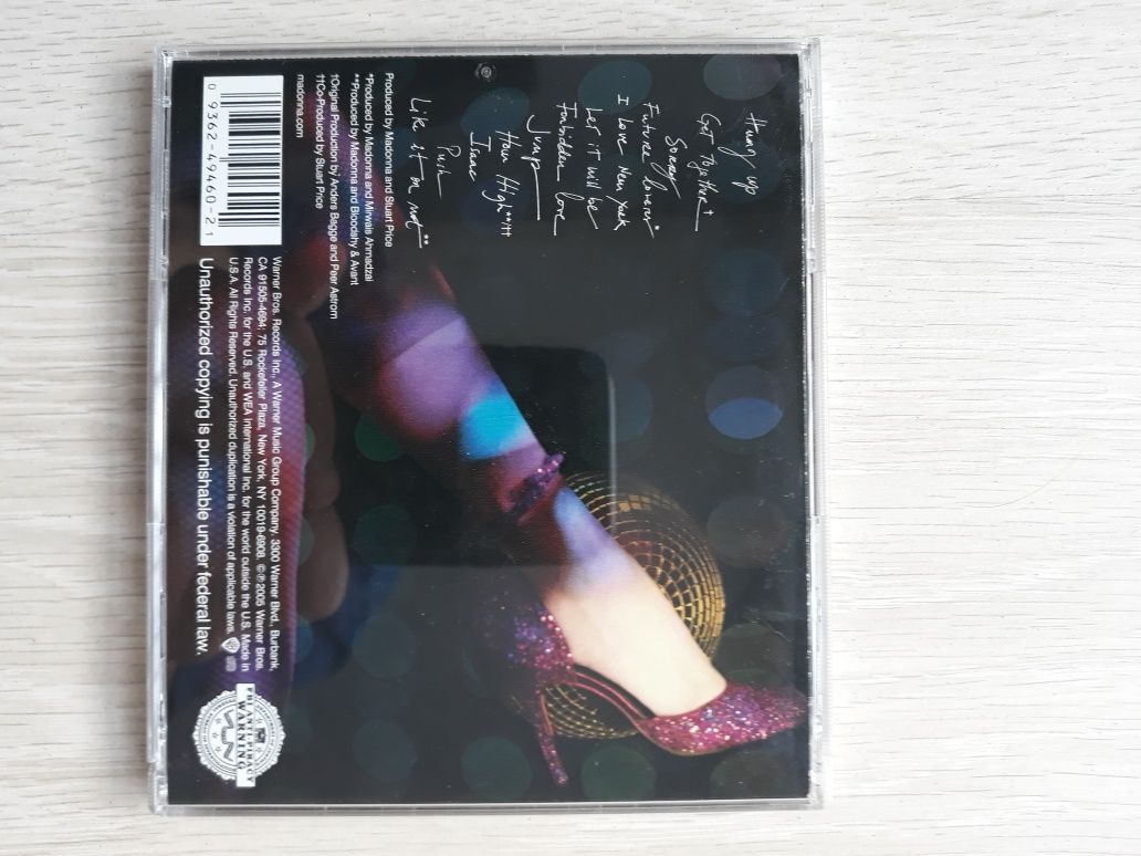 Płyta CD Madonny 'Confessions on  A dance floor' USA