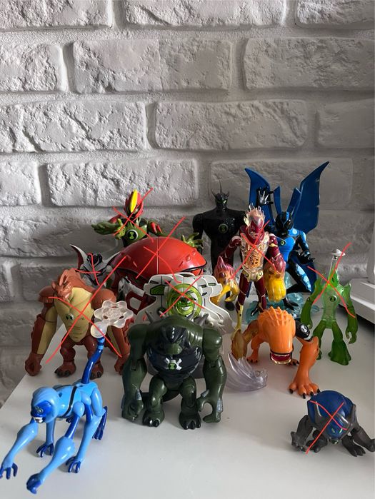 Figurki ben 10 używane