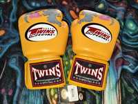 Rękawice skórzane Twins Boks, Muay Thai, MMA 8oz nowe