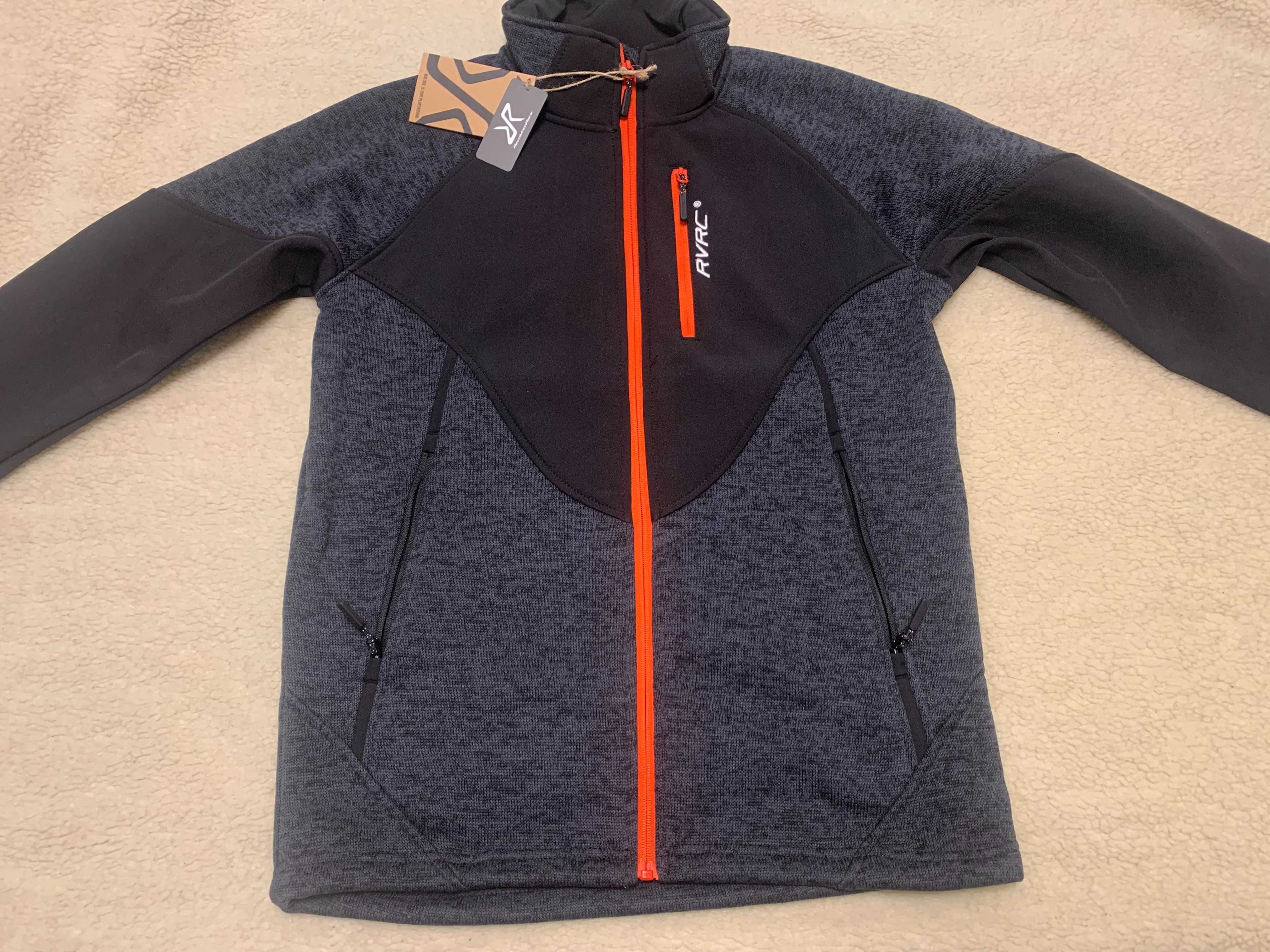 Bluza męska Revolution Race - Tornado Fleece Black - Nowa rozmiar S