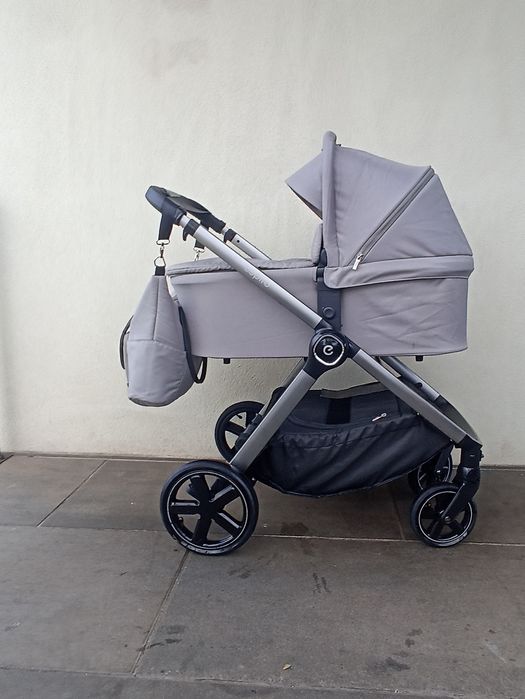 Wózek 3/1 espiro only szary fotelik avionaut pixel