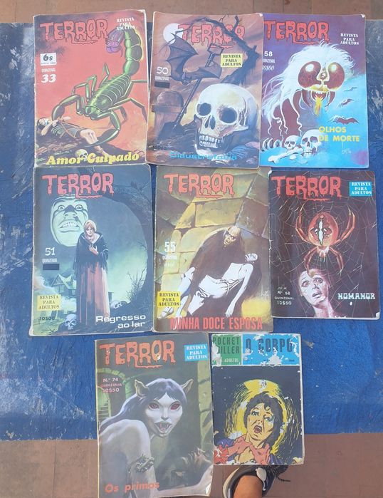 Revista antigas de banda desenhada