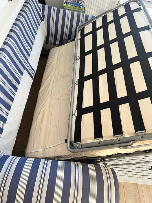 IKEA Ektorp 2os rozkładana sofa z materacem. Odbiór osobisty.