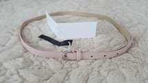 HUGO BOSS nowy skórzany pasek TAYLOR BELT 1,5cm rozm.90
