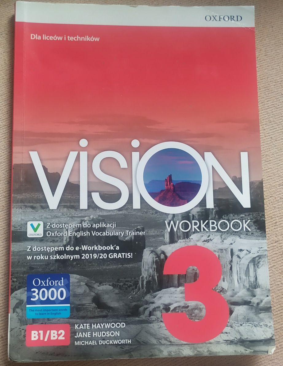 vision 3 B1/B2 workbook-ćwiczenia OXFORD