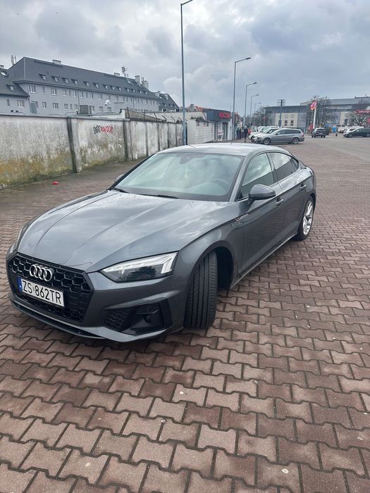 Audi A5 Sportback S-line 2.0TDI 190KM Full Led Virtual 100% bezwypadkowy