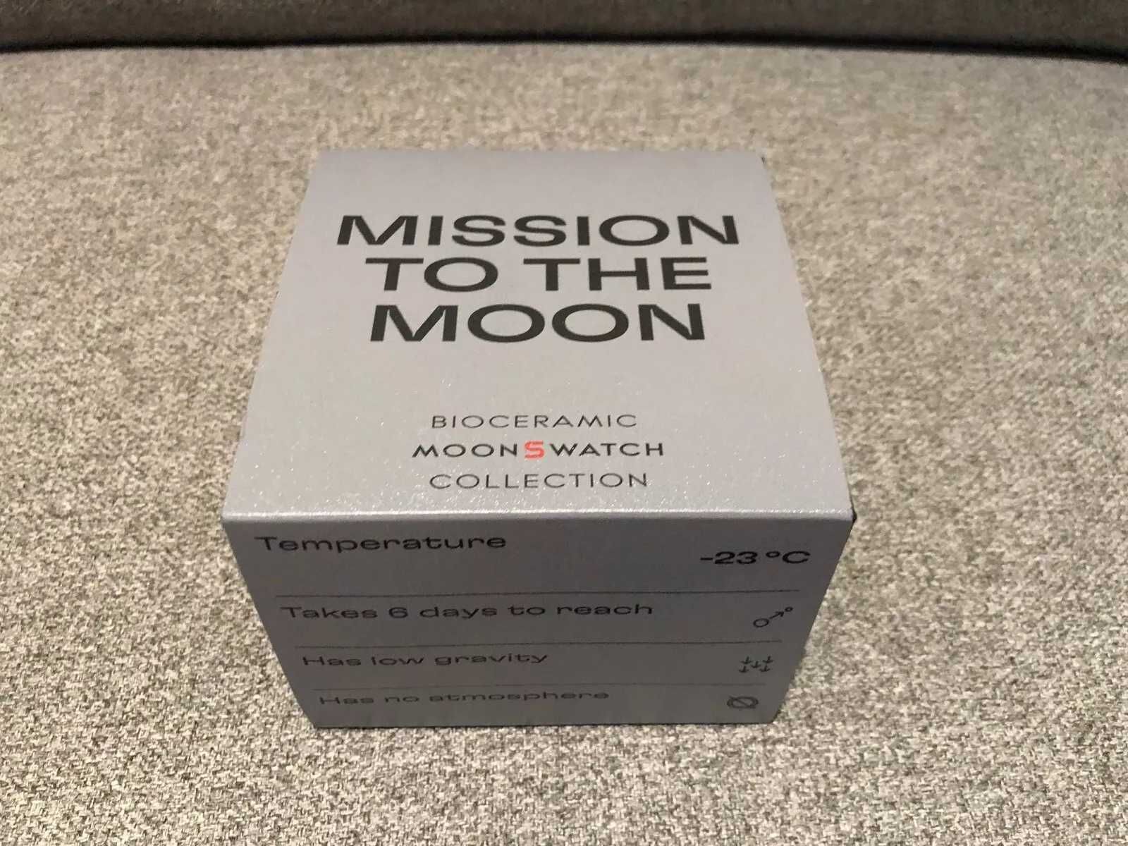 Swatch x Omega Bioceramic Moonswatch Mission to the Moon SO33M100