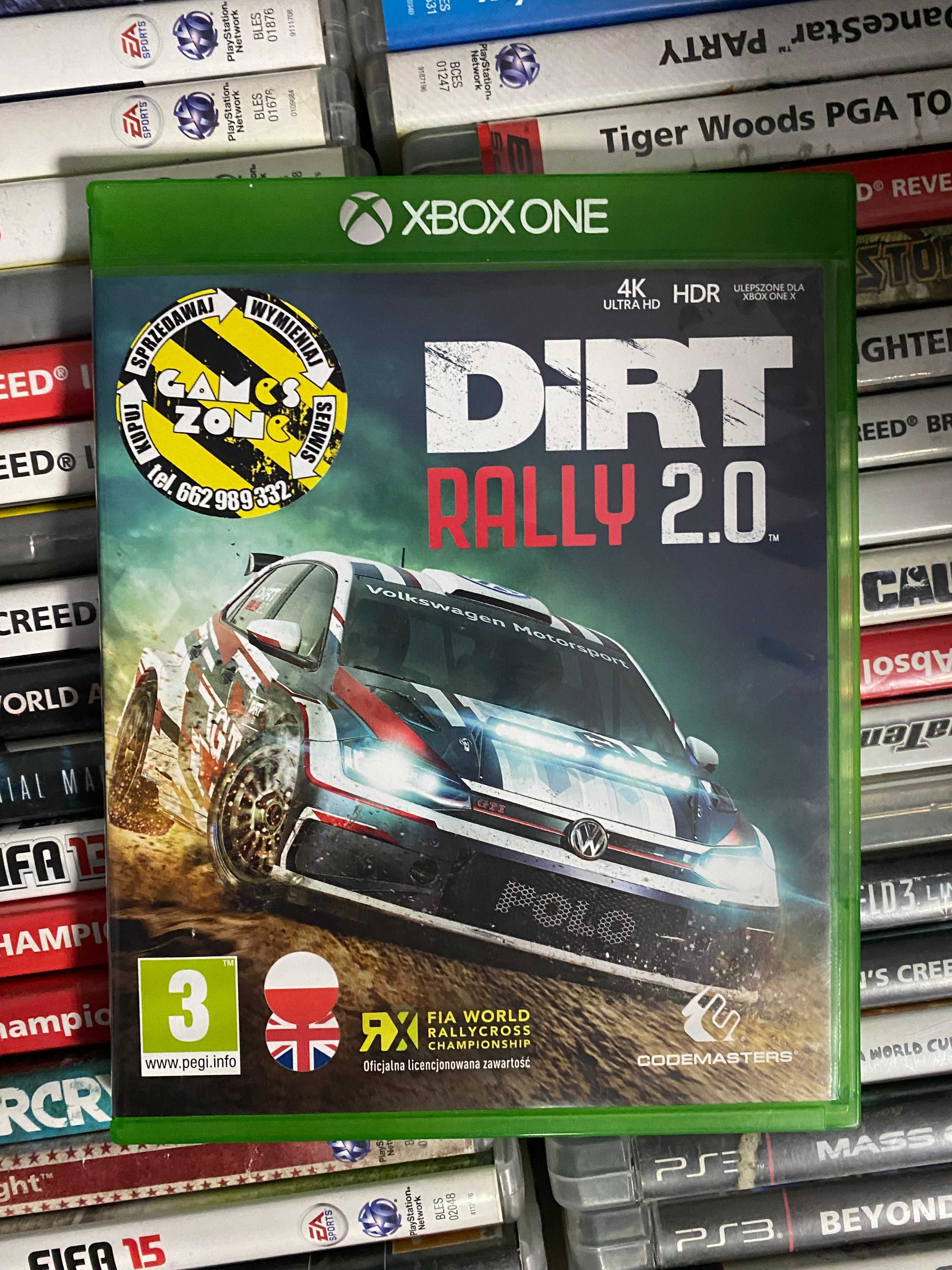 Dirt Rally 2.0. PL|Xbox One|Series X