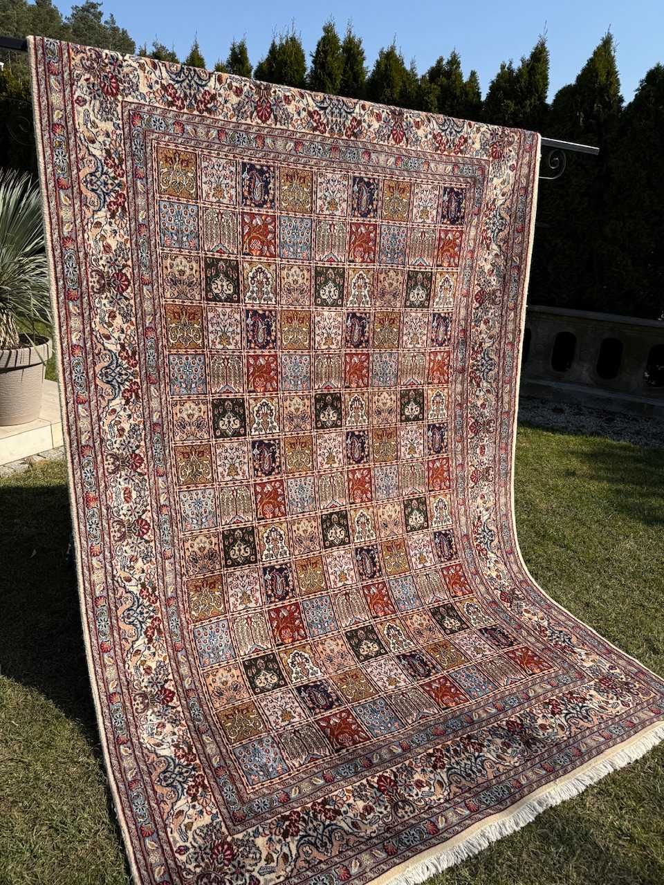 Nowy kaszmirowy r.tkany dywan perski Iran Moud 300x200 galeria 24 tys