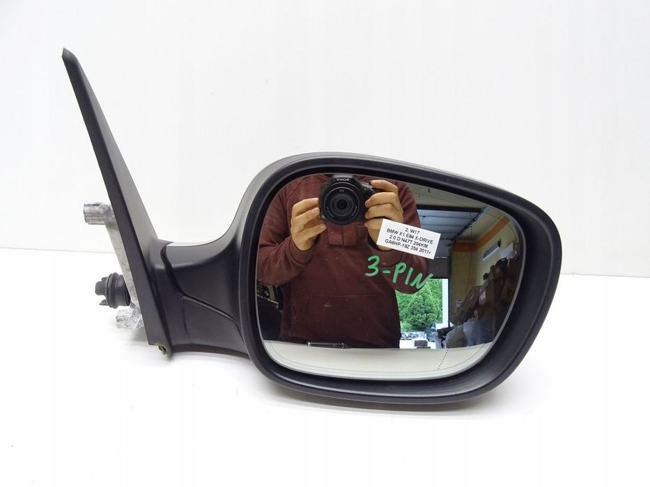 LUSTERKO LEWE LEWY PRZÓD PRZEDNIE BMW X1 E84 TITANSILBER METALLIC 354 3 PIN