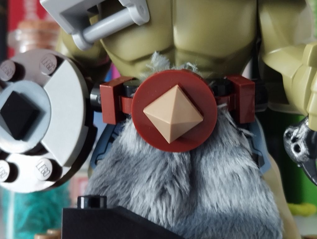 Wojownik lego big fig  figurka inspirowana Hordą