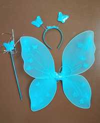 Крила феї Вінкс блакитні крылья бабочки феи Винкс