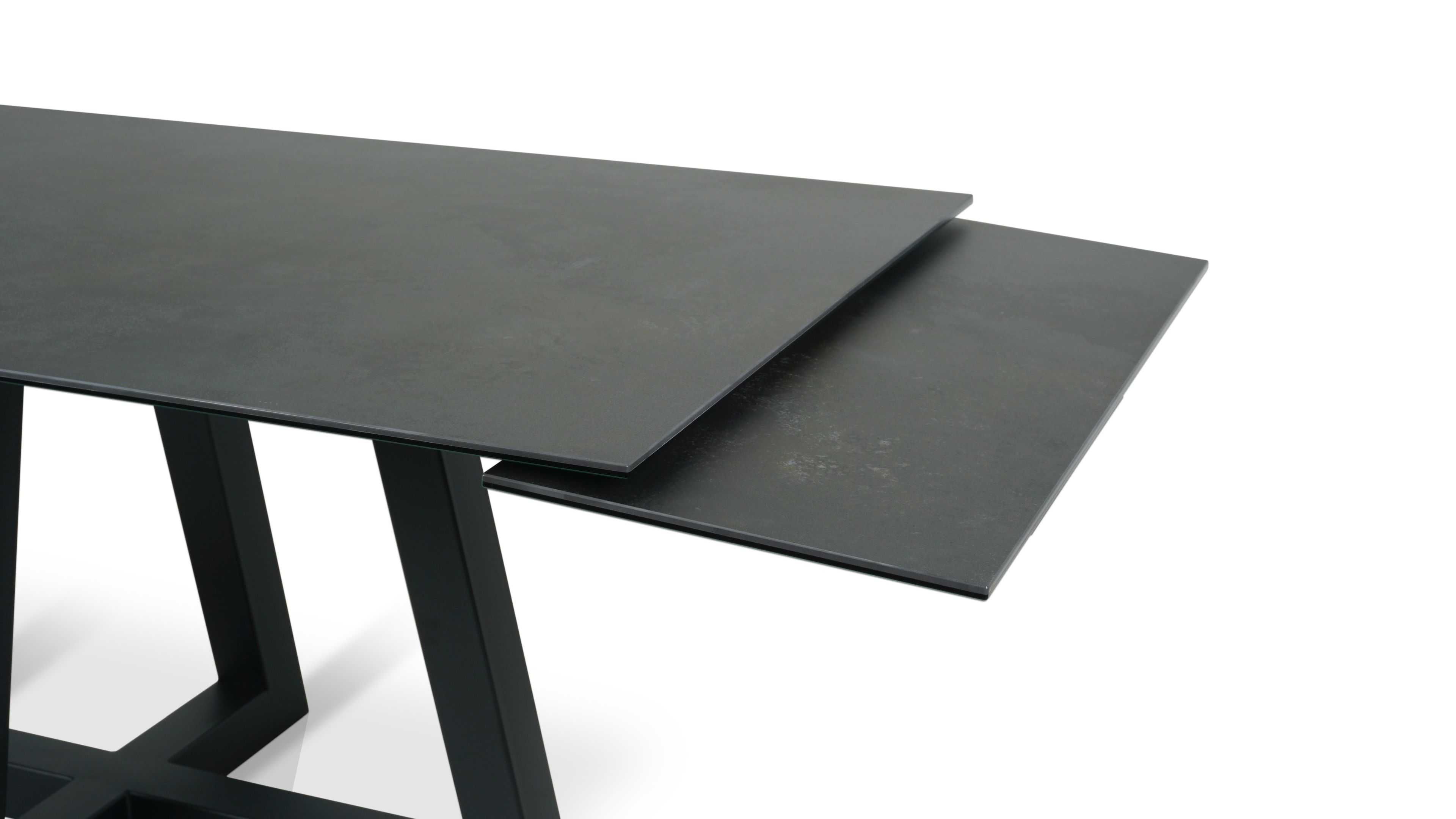 Stół ze spieku kwarcowego rozkładany 160-240x100cm IKON