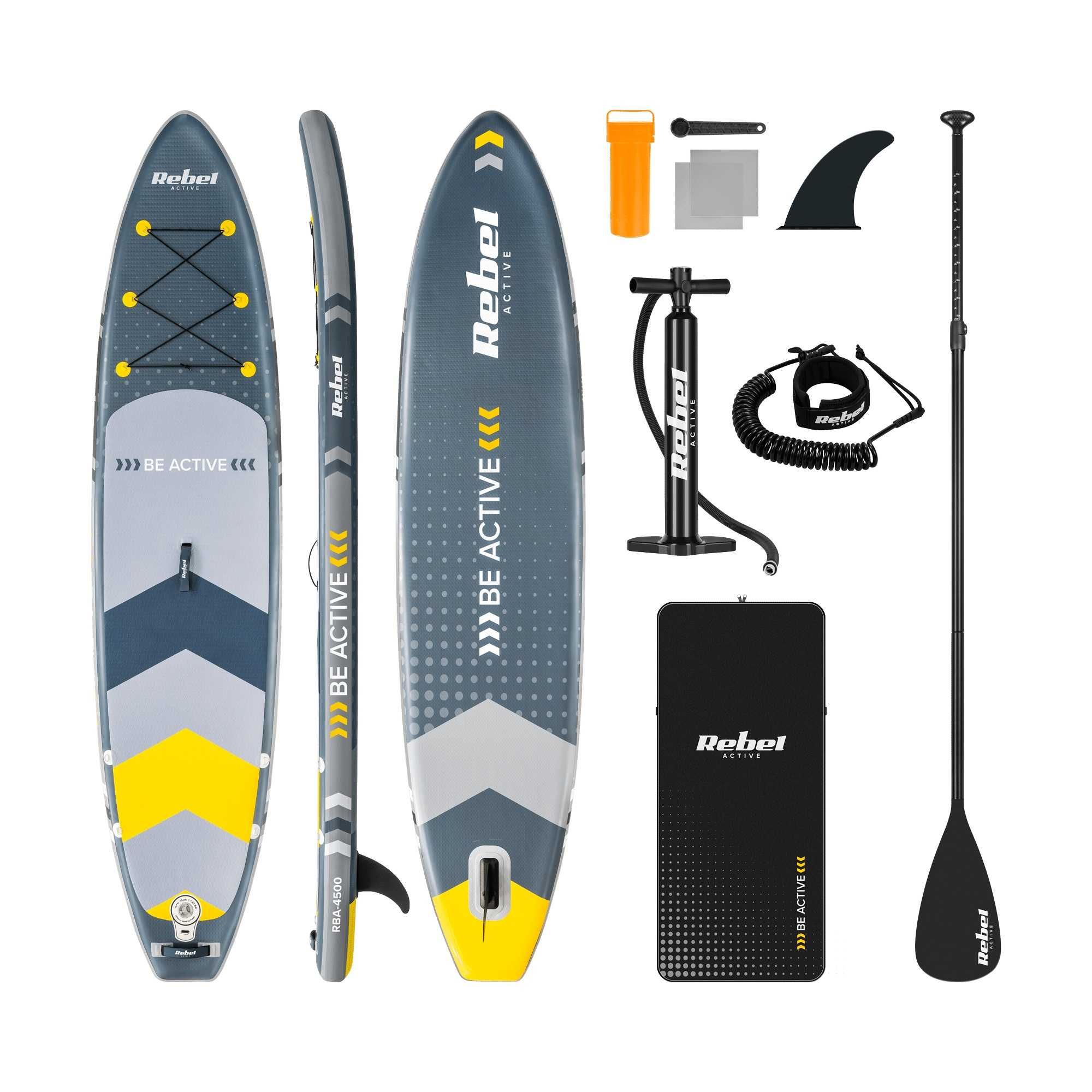 SUP дошка 350см Rebel ACTIVE з аксесуарами сапборд 150 кг 350x81х15