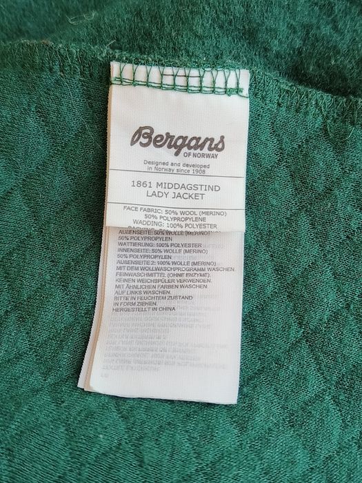 Bergans Middagstind bluza z wełny merino rozmiar damskie M