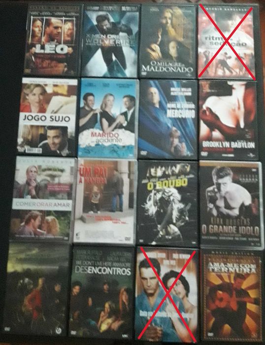 DVD's - Vários - como novos