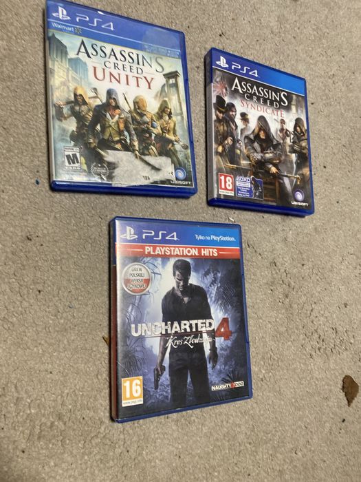 Gry PS4 Zestaw 3 gier rezerwacja