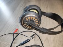 Sennheiser hd430 kabel na miedzi srebrzonej