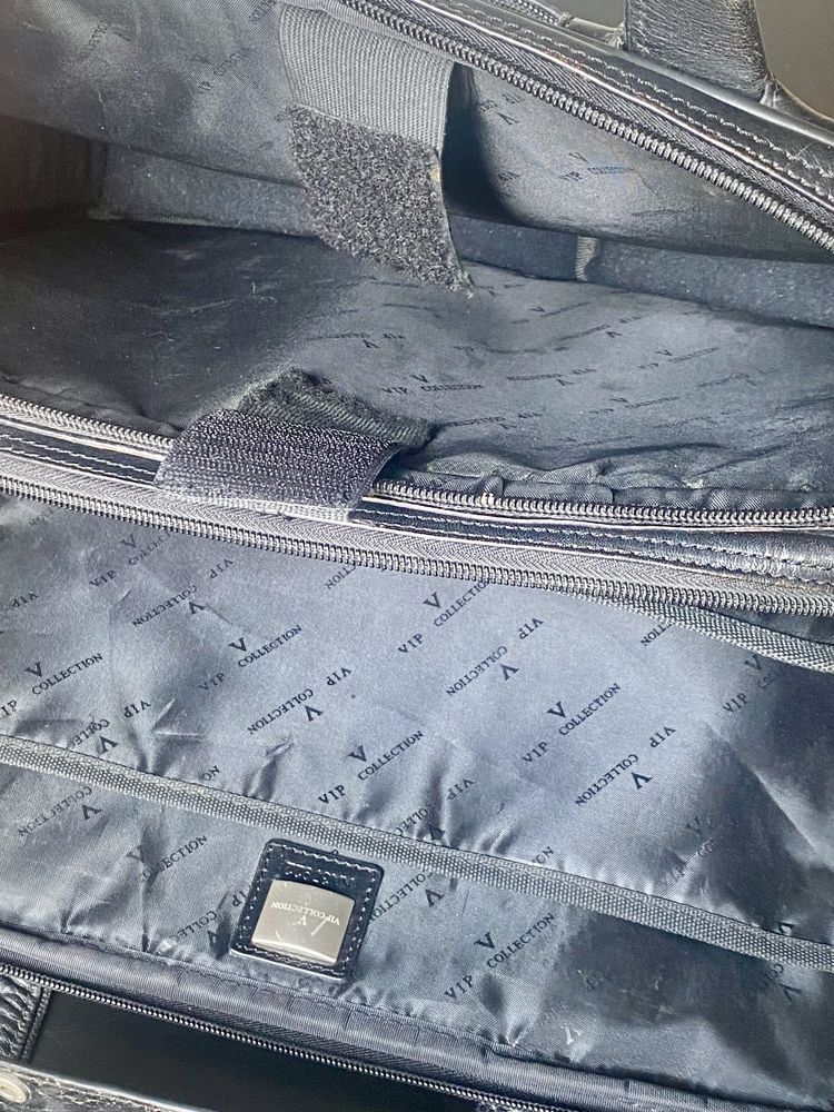 Duza Torba Teczka Elegancka Vip Collection Skora Laptop Jak Nowa