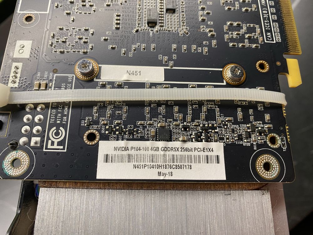 Відекарта Nvidia p104-100 8gb